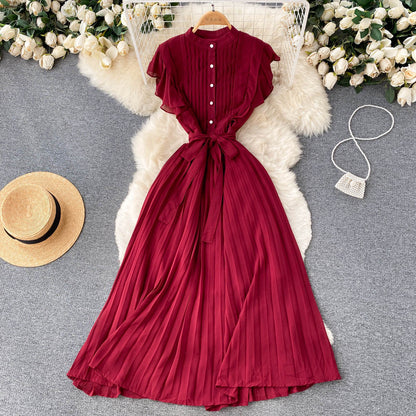 Elegant Chiffon A-line Dress Fashion Dress RF0032