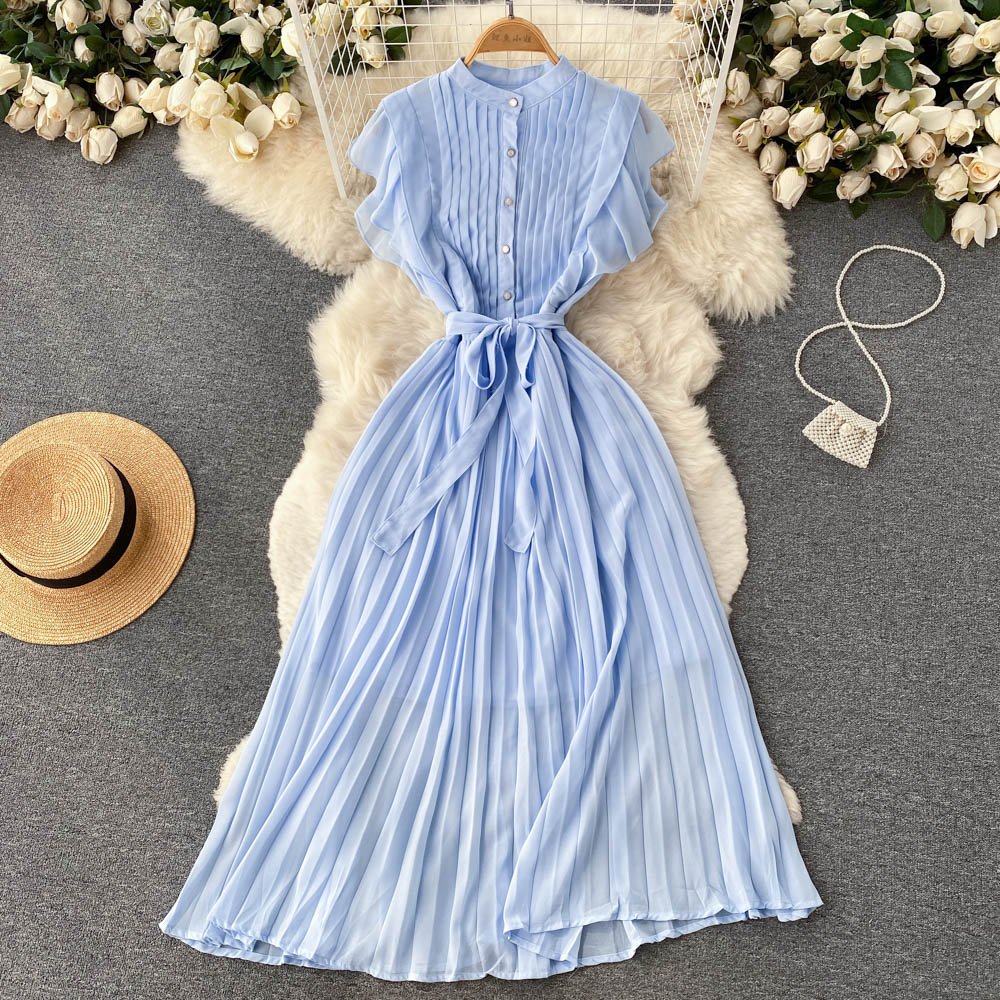 Elegant Chiffon A-line Dress Fashion Dress RF0032