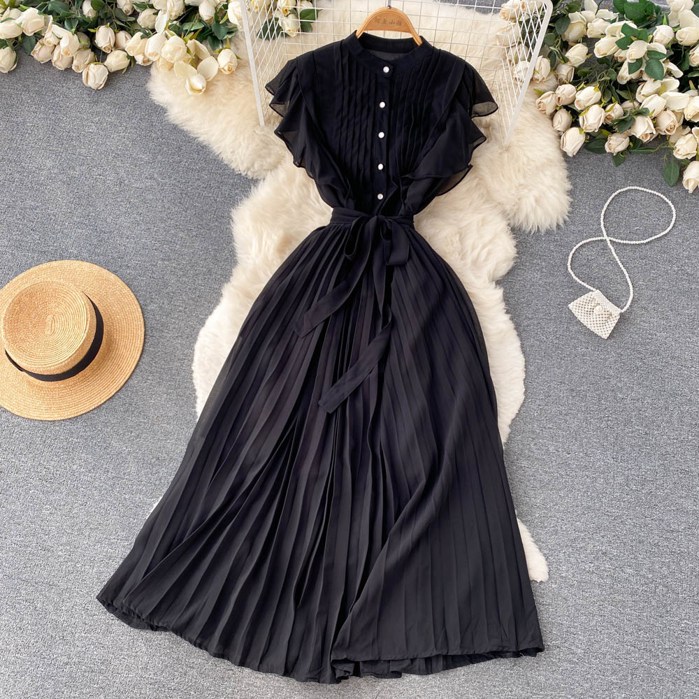 Elegant Chiffon A-line Dress Fashion Dress RF0032