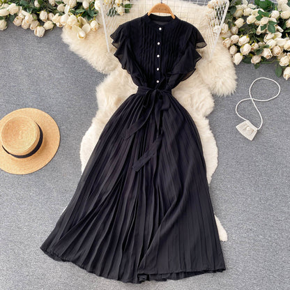 Elegant Chiffon A-line Dress Fashion Dress RF0032