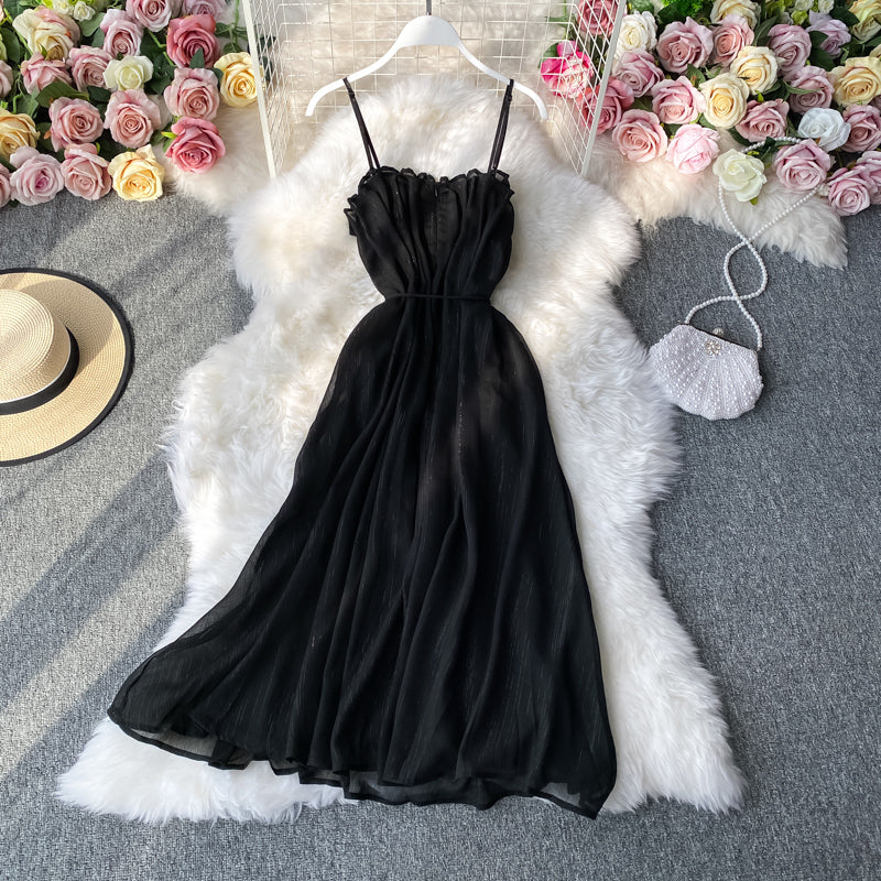 Black White Tulle Short Dress Fashion Dress RF0028