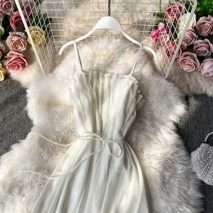 Black White Tulle Short Dress Fashion Dress RF0028