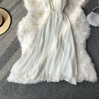 Black White Tulle Short Dress Fashion Dress RF0028