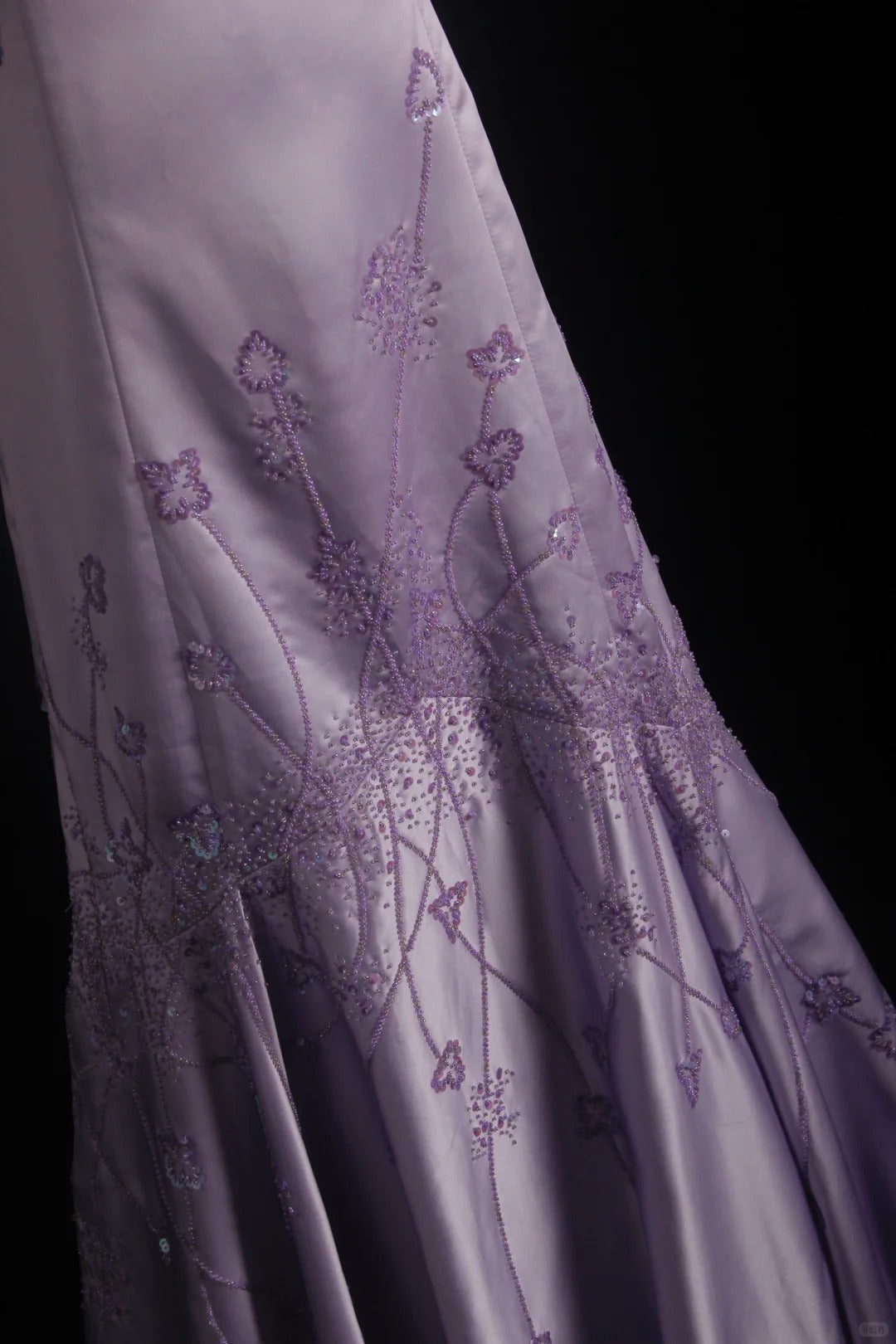 Vintage Prom Dresses 90s Mermaid Spaghetti Strap Lilac Satin Backless Long With Beading Evening Formal Outfits RB5144